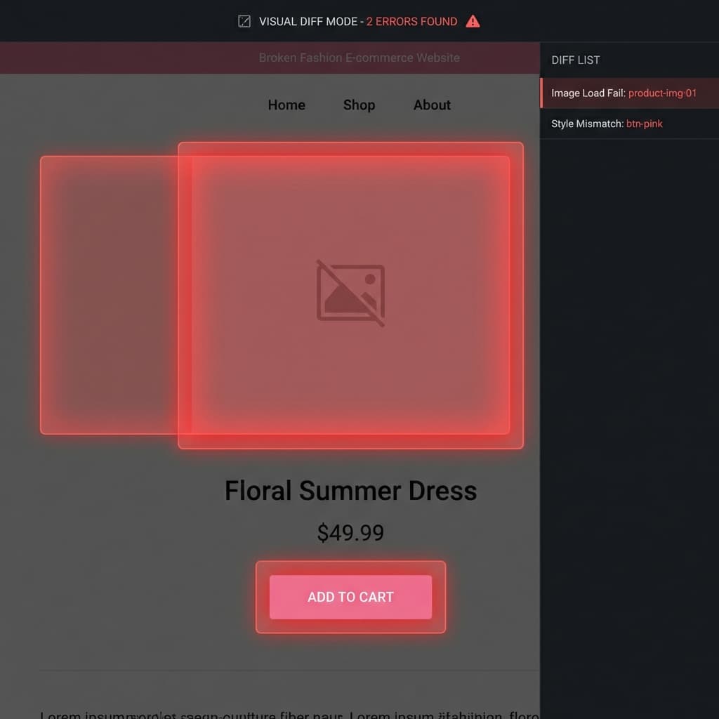 Visual Diff Analysis