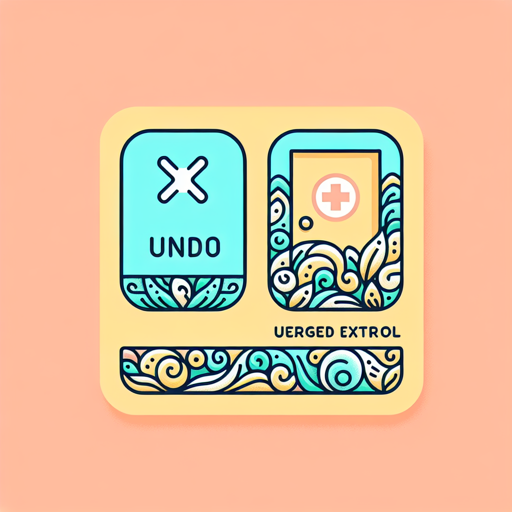 User Control and Freedom