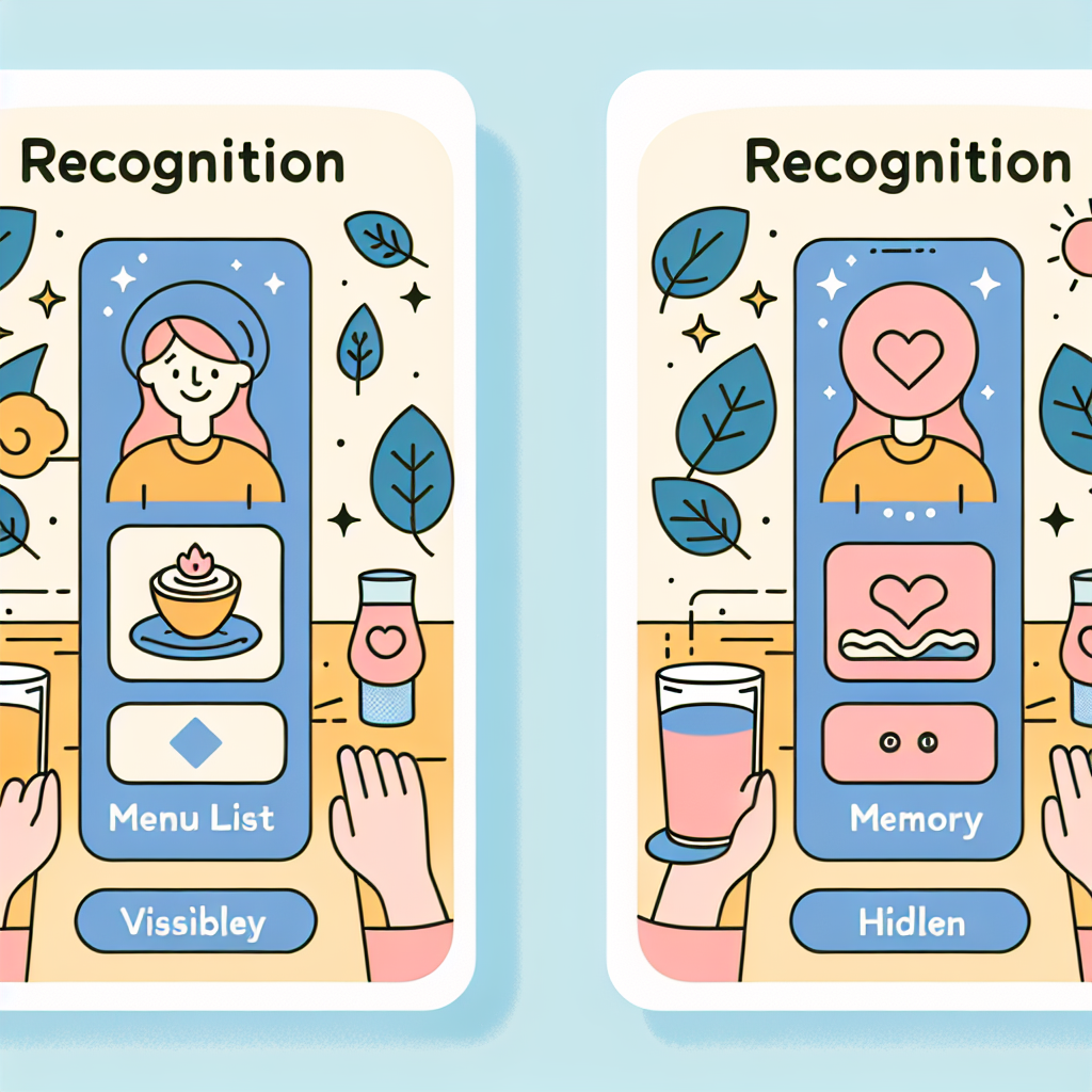 Recognition Rather Than Recall